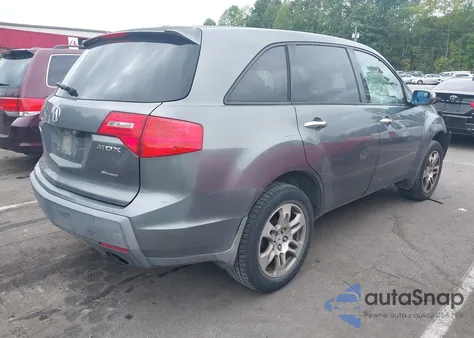 2008 Acura Mdx Technology Package from USA, damaged, VIN 2HNYD28408H552240